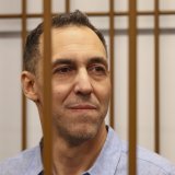 Le chercheur français Laurent Vinatier doit comparaître lundi devant un tribunal de Moscou pour "espionnage" (archives). KEYSTONE/EPA/MAXIM SHIPENKOV